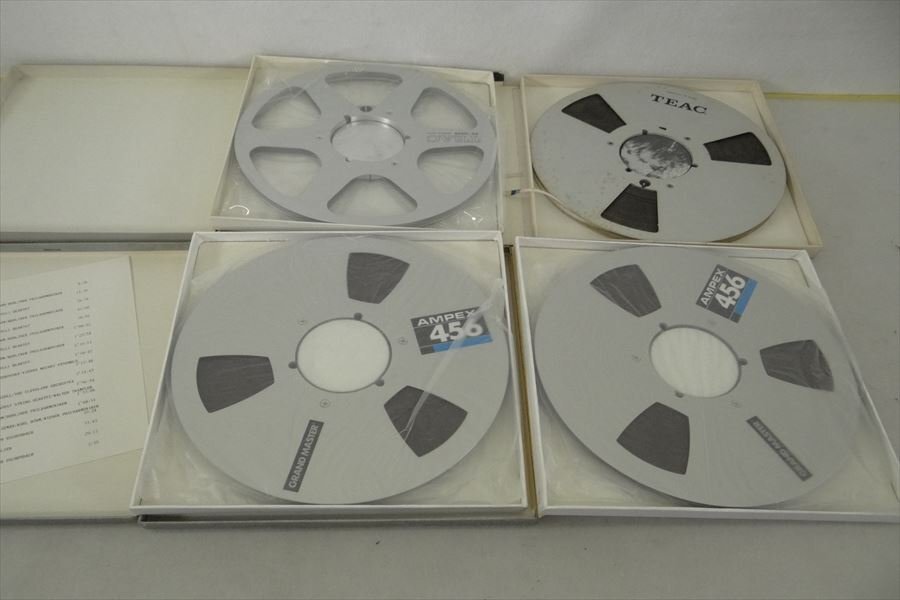 V 10 number metal reel 20 sheets Manufacturers sama . reel tape used present condition goods 240405R9105