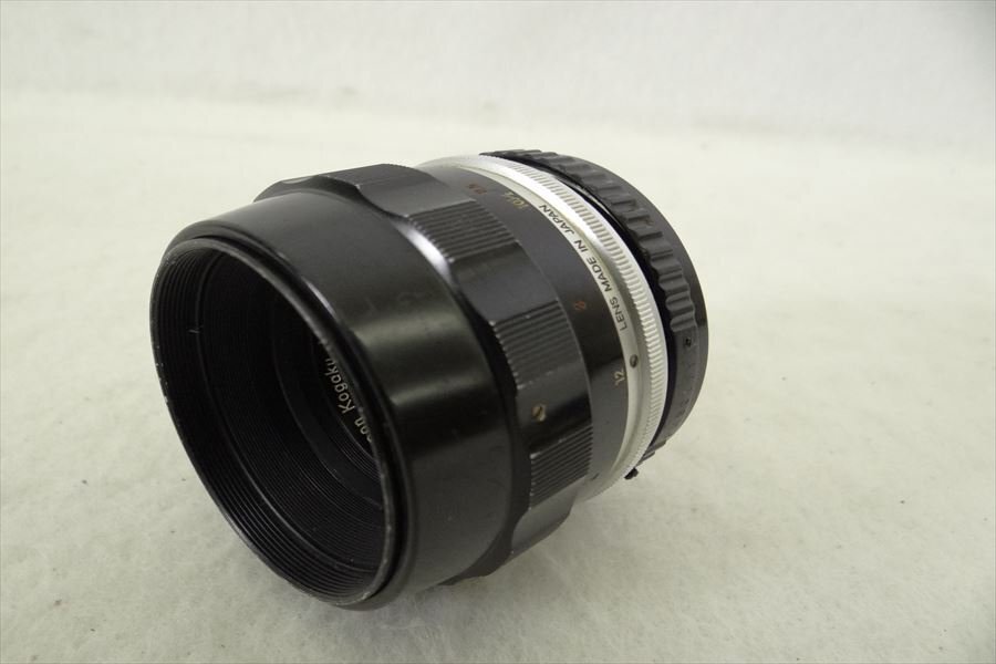 ▼ Nikon ニコン レンズ Micro NIKKOR Auto 1:3.5 f=55mm 中古 現状品 240405H3159の画像2