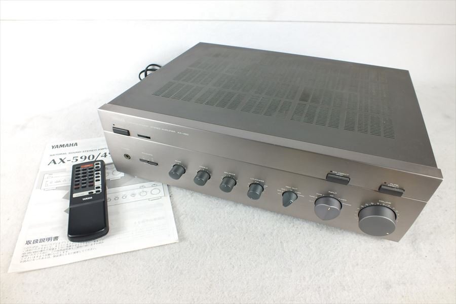 ★ YAMAHA ヤマハ AX-490 アンプ 中古 現状品 240401B2458_画像1