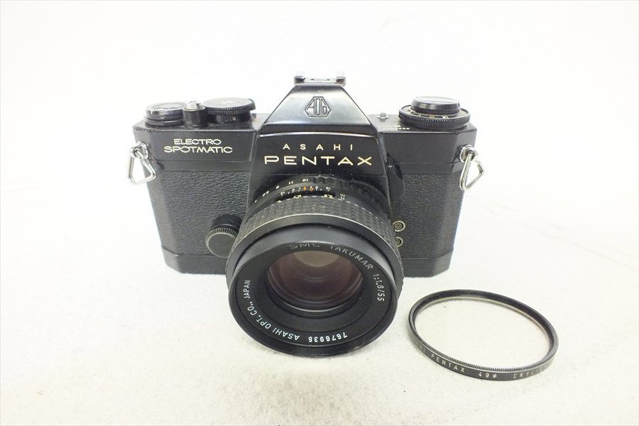 ◇ ELECTRO SPOTMATIC ELECTRO SPOTMATIC エレクトロ スポットマチック フィルム一眼レフ 1:1.8/55 中古 現状品 240408T3113_画像1