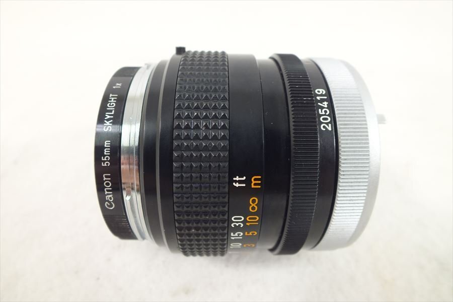 □ Canon キャノン レンズ FD 50mm 1.4 中古 現状品 240406G6427の画像5