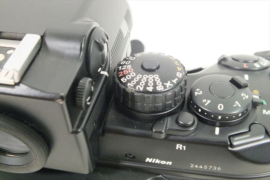 □ Nikon ニコン F4 ボディ フィルム一眼レフ AF動作確認済 中古 現状品 240406G6456の画像7