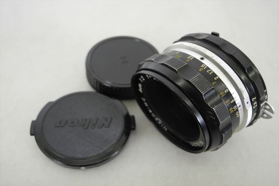 ▼ Nikon ニコン レンズ NIKKOR-H・C AUTO 1:2 50mm 中古 現状品 240405H3147の画像1