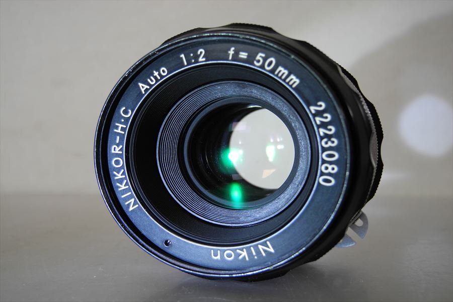 ▼ Nikon ニコン レンズ NIKKOR-H・C AUTO 1:2 50mm 中古 現状品 240405H3147の画像4