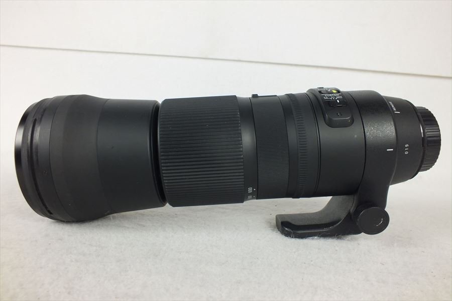 ★ SIGMA シグマ レンズ 150-600 1:5-6.3 DG Canonマウント AF動作OK 中古 現状品 240401B2524の画像4