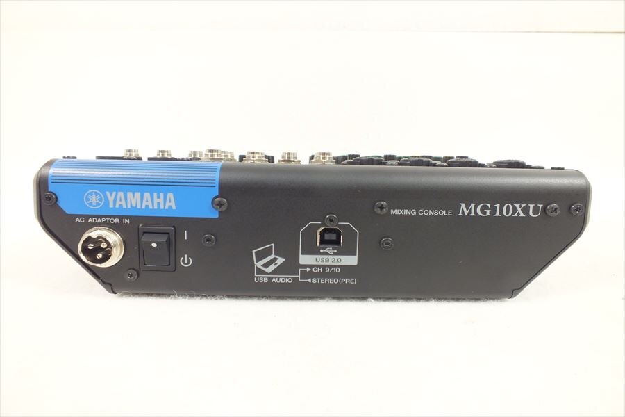 □ YAMAHA ヤマハ MG10XU ミキサー 音出し確認済 中古 現状品 240406H2393の画像8
