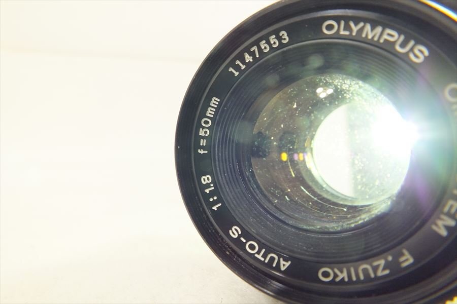 □ OLYMPUS オリンパス OM-1 フィルム一眼レフ 1.8 50mm 中古 現状品 240406G6305の画像9