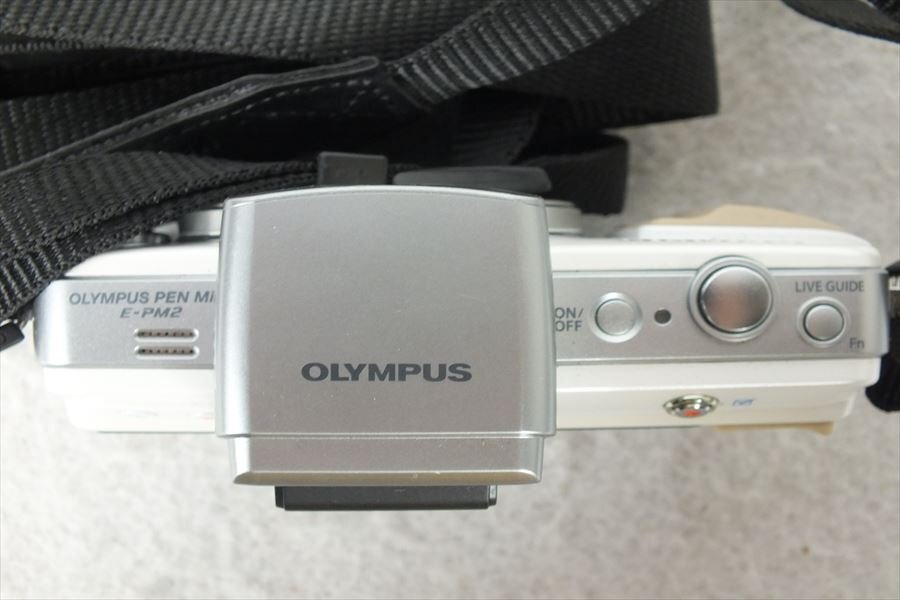 ★ OLYMPUS オリンパス E-PM2 デジタル一眼レフ 14-42mm 1:3.5-5.6 中古 240401C4114の画像5