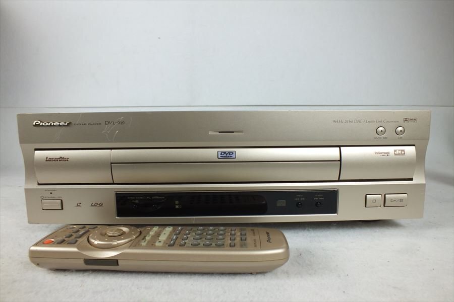 * PIONEER Pioneer DVL-919 DVD LD player used present condition goods 240401C4067