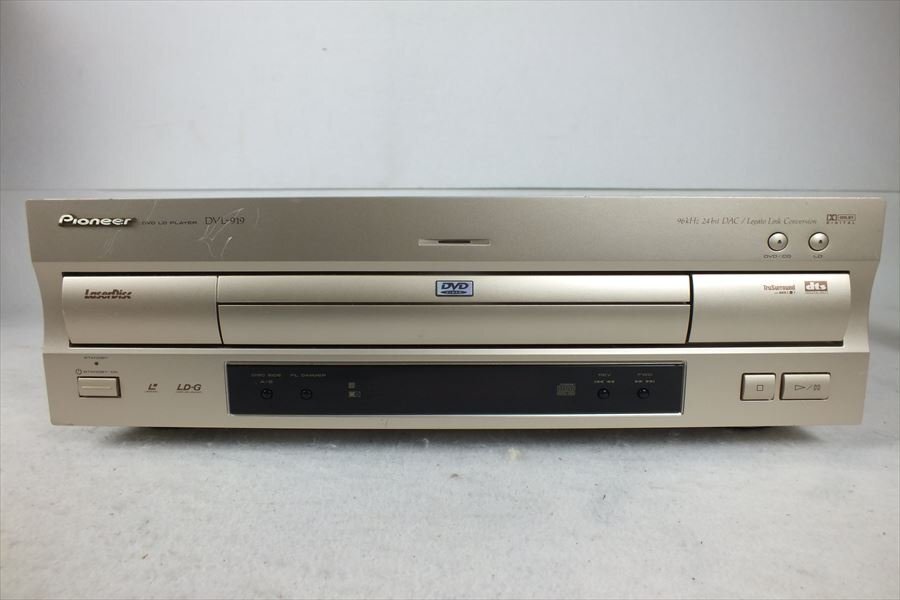 * PIONEER Pioneer DVL-919 DVD LD player used present condition goods 240401C4067