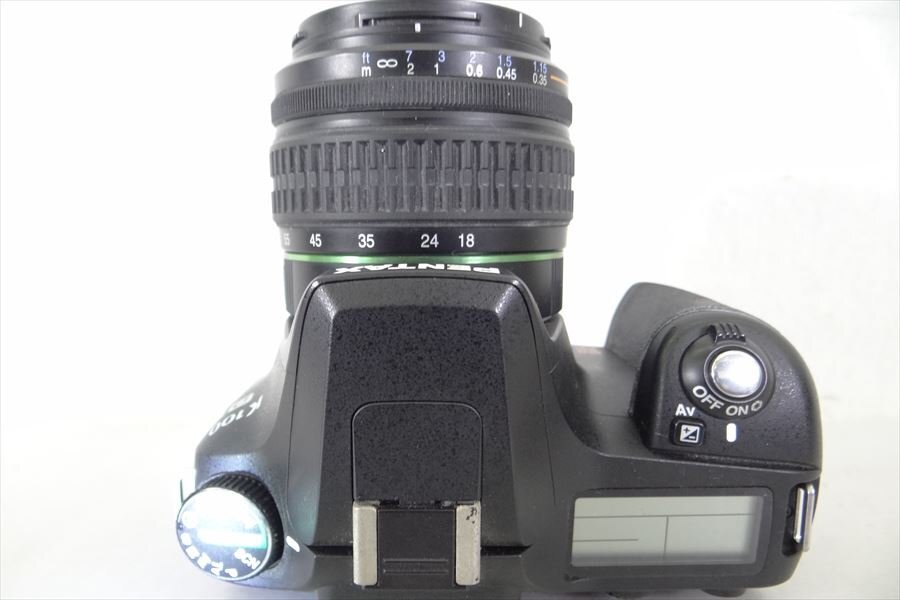 ▼PENTAX ペンタックス K100D デジタルカメラ DA 3.5-5.6 18-55ｍｍ AL 中古 現状品 240305K2091の画像6