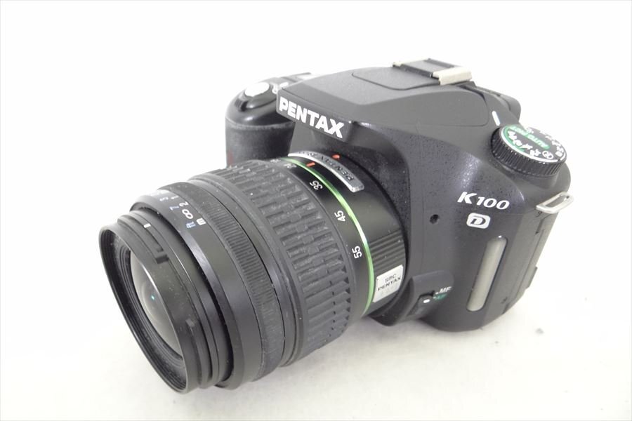 ▼PENTAX ペンタックス K100D デジタルカメラ DA 3.5-5.6 18-55ｍｍ AL 中古 現状品 240305K2091の画像1