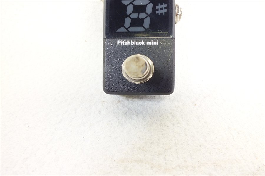 * KORG Korg Pitchblack mini тюнер выход звука проверка settled б/у текущее состояние товар 240408R7393