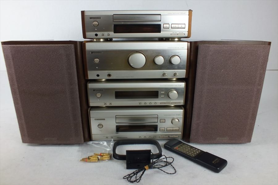 ★ SANSUI サンスイ CD-α7 A-α7 T-α7 D-α7 S-α7 ミニコンポ 中古 現状品 240301B2306の画像1