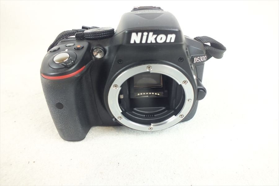 ☆ Nikon ニコン D5300 デジタル一眼レフ 18-55mm 55-200mm 中古 現状品 240307B9001_画像3
