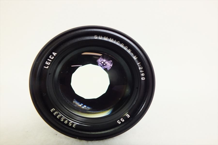 ◇ LEICA ライカ レンズ SUMMICRON-M 1:2 90 E55 中古 現状品 240408T3033