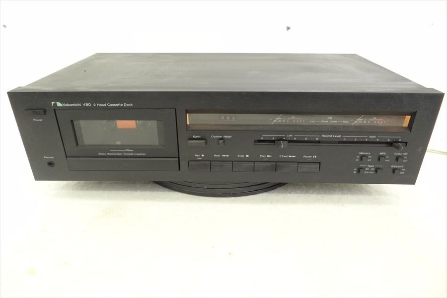 ▼ Nakamichi ナカミチ 480 カセットデッキ 中古 240405H3203_画像2