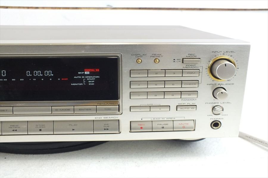 ☆ PIONEER パイオニア D-50 DATデッキ 中古 現状品 240407M4297_画像4