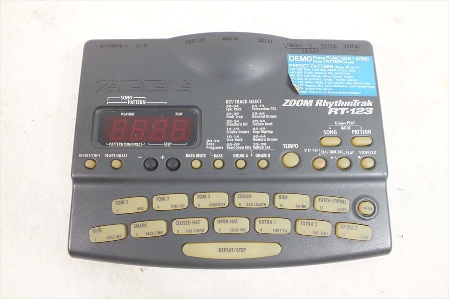 * ZOOM RT-123 rhythm machine used present condition goods 240406H2427