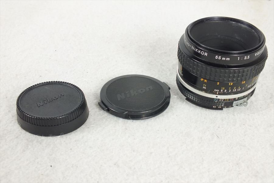 ★ Nikon ニコン レンズ Micro-NIKKOR 55mm 1:3.5 中古 現状品 240401C4122の画像1