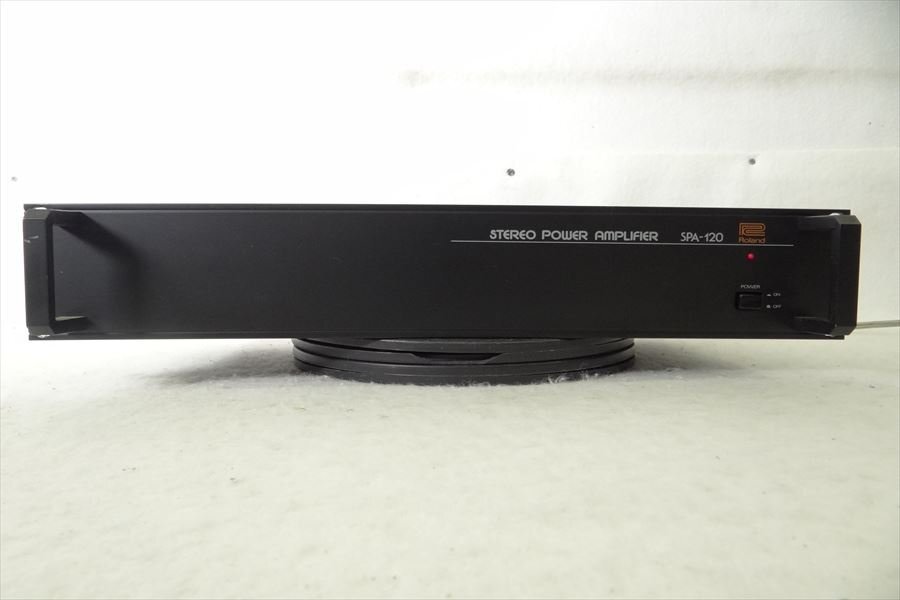 V Roland Roland SPA-120 amplifier sound out verification settled present condition goods used 240405H3183