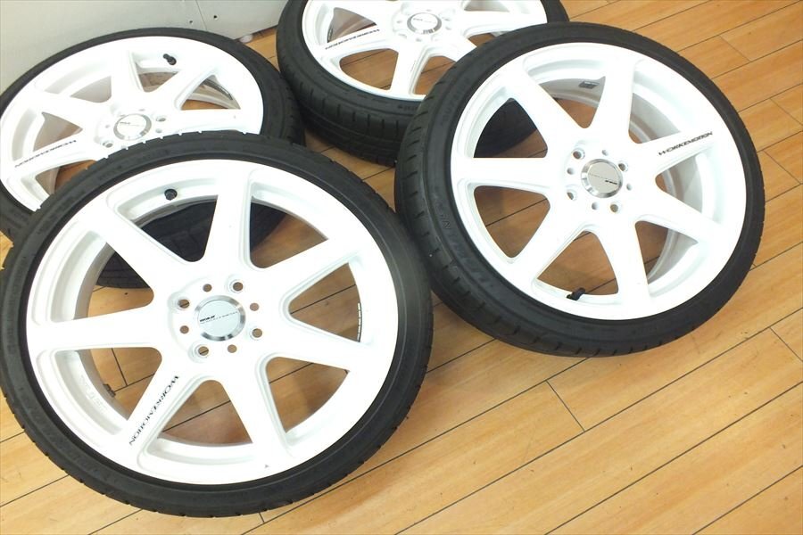 ☆ ワーク エモーション WORK EMOTION EMT-T7R DL LE MANS V 165/45R16×5.5J+45 4穴 軽カーサイズ バリ山 夏タイヤ 中古 @ 240407R1120の画像2