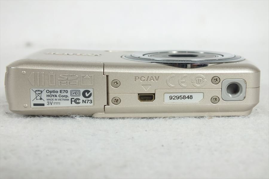 ★ PENTAX ペンタックス Optio E70 コンパクトカメラ 6.3mm-18.9mm 中古 現状品 240401C4106の画像5
