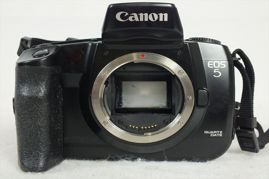 ★ Canon キャノン EOS5 フィルム一眼レフ EF 28-105mm 1:3.5-4.5 中古 現状品 240401N3410の画像2