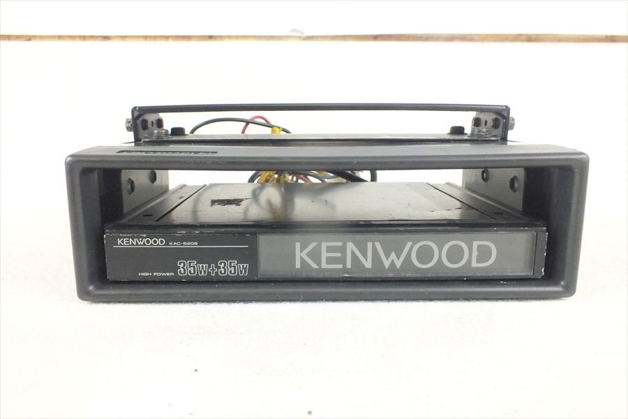 ☆ KENWOOD ケンウッド KAC-5208 アンプ 中古 現状品 240407M4276の画像2