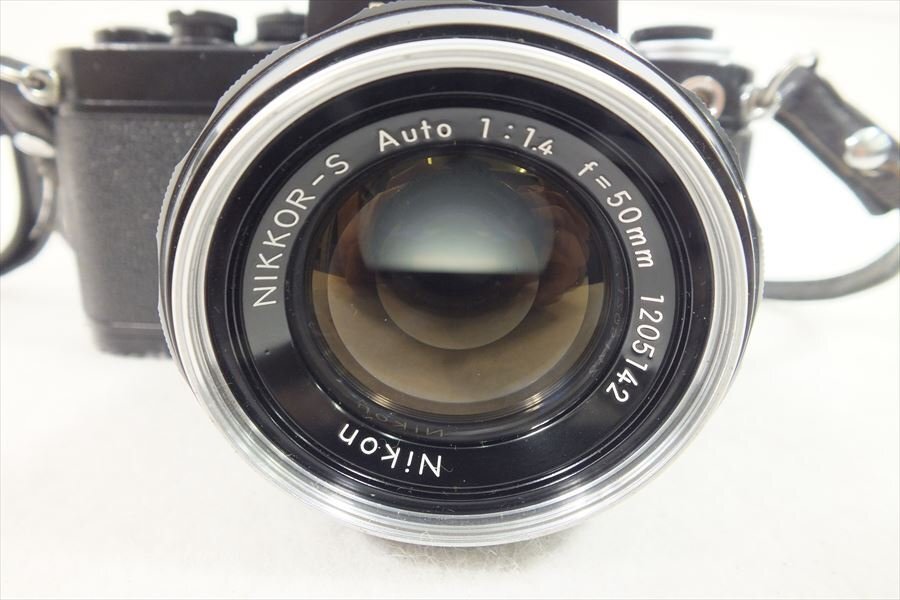 □ Nikon ニコン F2 フィルム一眼レフ NIKKOR-S AUTO 1:1.4 50mm 中古 現状品 240406H2454の画像3