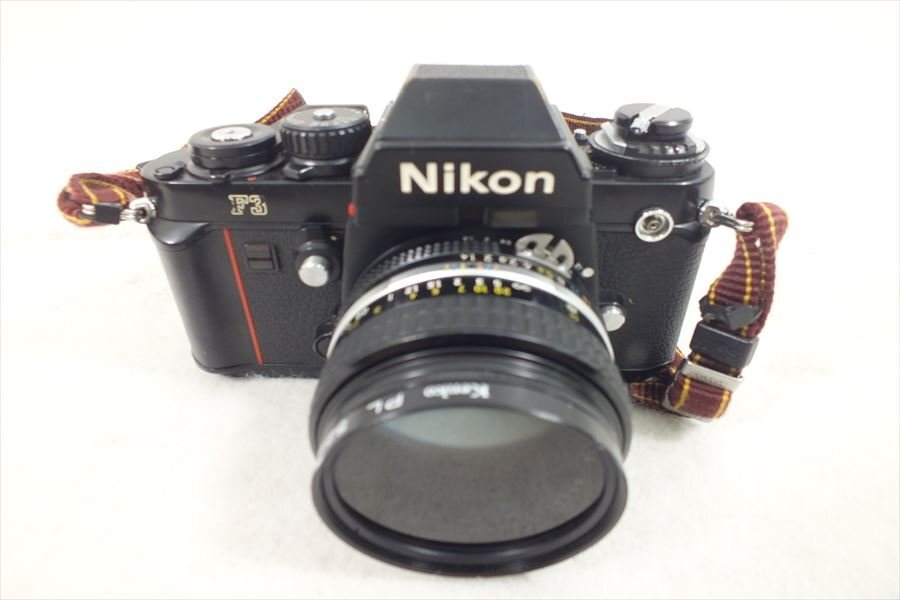 □ Nikon ニコン F3 フィルム一眼レフ NIKKOR 1:1.4 50mm 中古 現状品 240406H2455の画像2