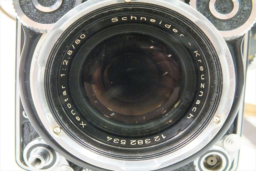 □ Rollei ローライ Rolleiflex 2.8F 二眼レフカメラ 2.8/80 中古 現状品 240406G6484