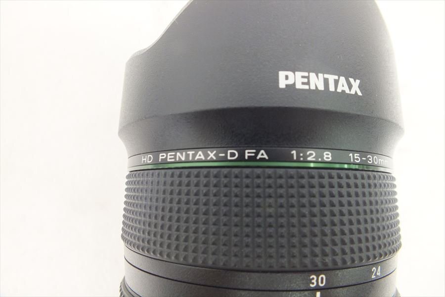 □ PENTAX ペンタックス レンズ D FA 2.8 15-30mm ED SDM 中古 現状品 240406G6493_画像7