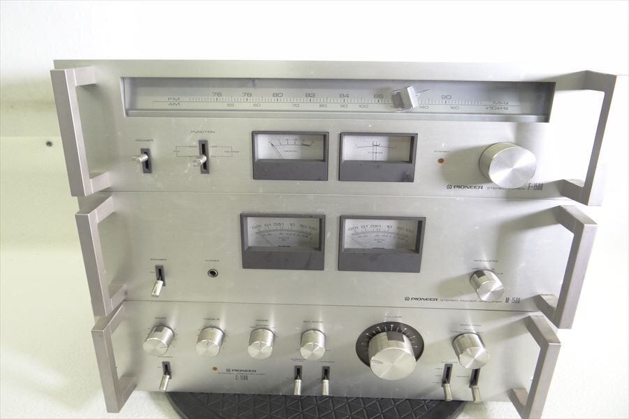 V PIONEER Pioneer F-1500 C-1500 M-1500 audio set used present condition goods 240505H3013