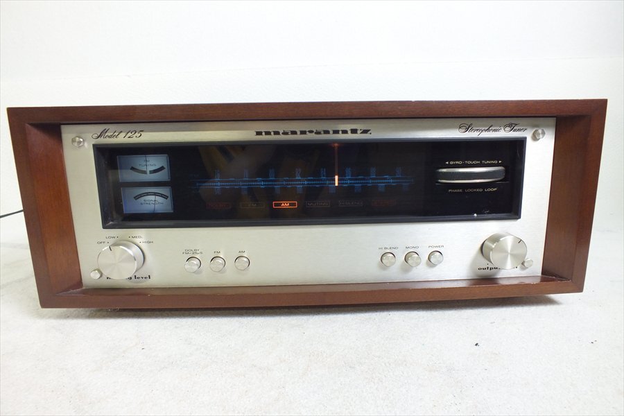 ◇ marantz マランツ 125 アンプ 中古 現状品 240408T3238の画像2