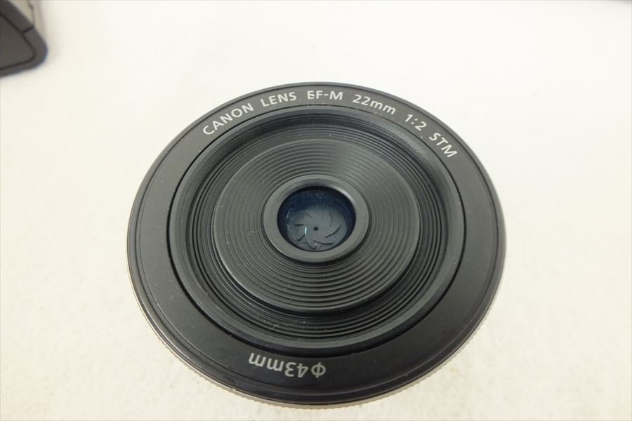 ◆ Canon キャノン EOS M10 ミラーレス一眼レフカメラ EF-M 22mm 1:2 STM 現状品 中古 240409G3801の画像10