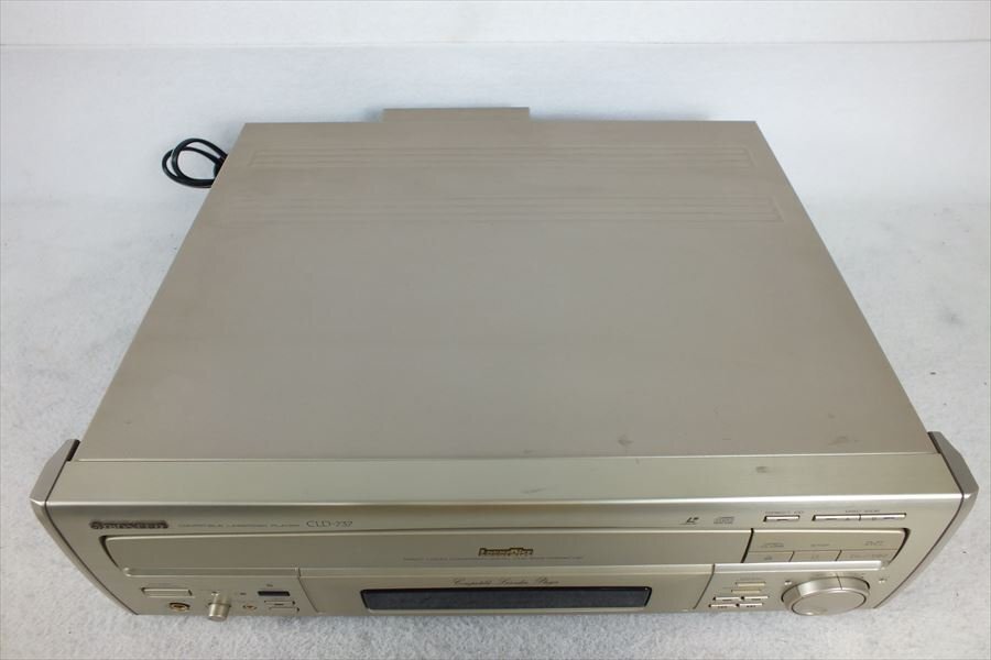 * PIONEER Pioneer CLD-737 laser disk player used present condition goods 240301B2371