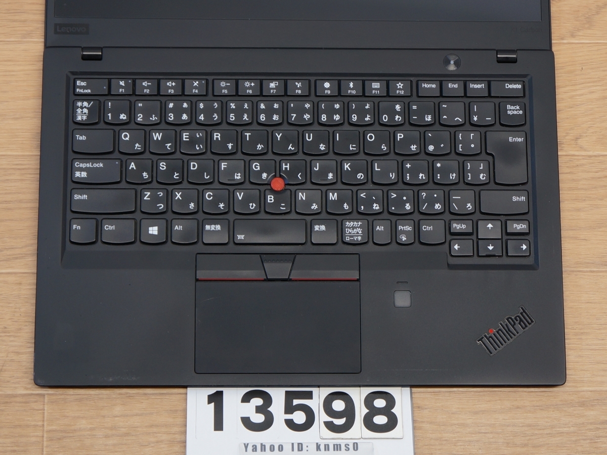 #13598 即決 lenovo ThinkPad X1 Carbon▼LTE/FHD/Core i5/Win10_画像2