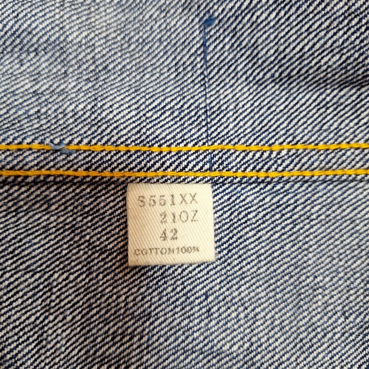 SAMURAI JEANS サムライジーンズ S551XX 21OZ サイズ42 デニム SAMURAI JEANS サムライジーンズ S551XX 21OZ サイズ42 デニム