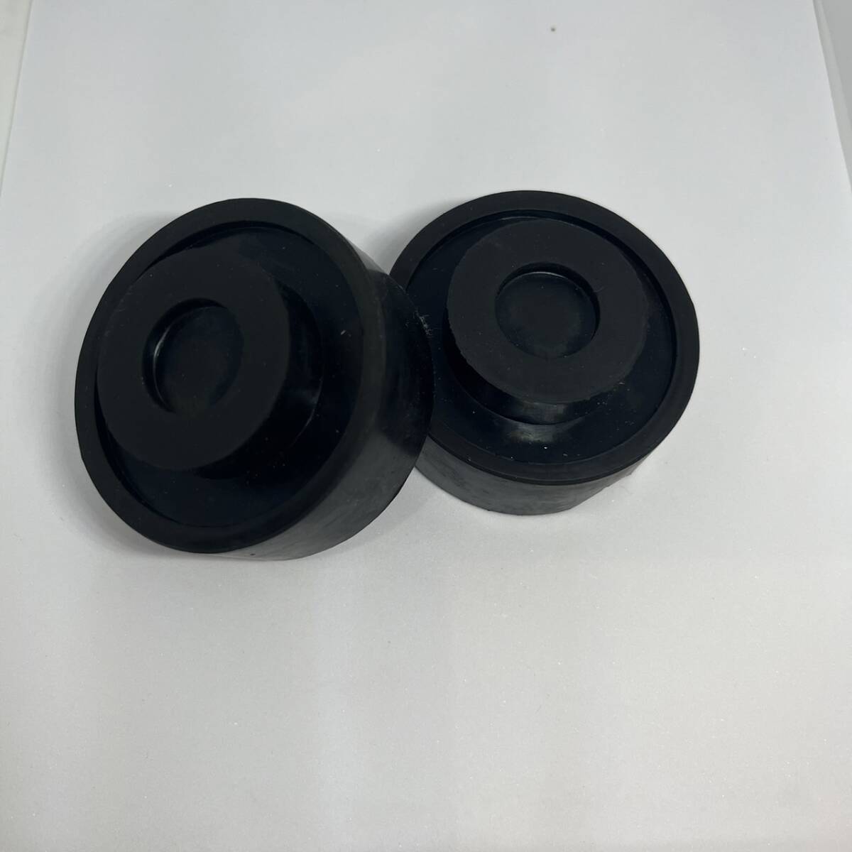 ジャッキパッド 2個セット ブラック ジャッキアダプター ゴム製 メンテナンスの画像5