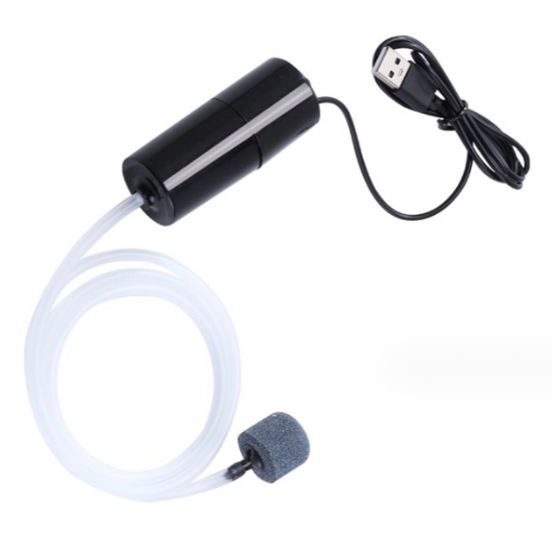 エアーポンプ 水槽 魚 エアレーション 小型 USB 持ち運び 車 外出 釣りの画像3