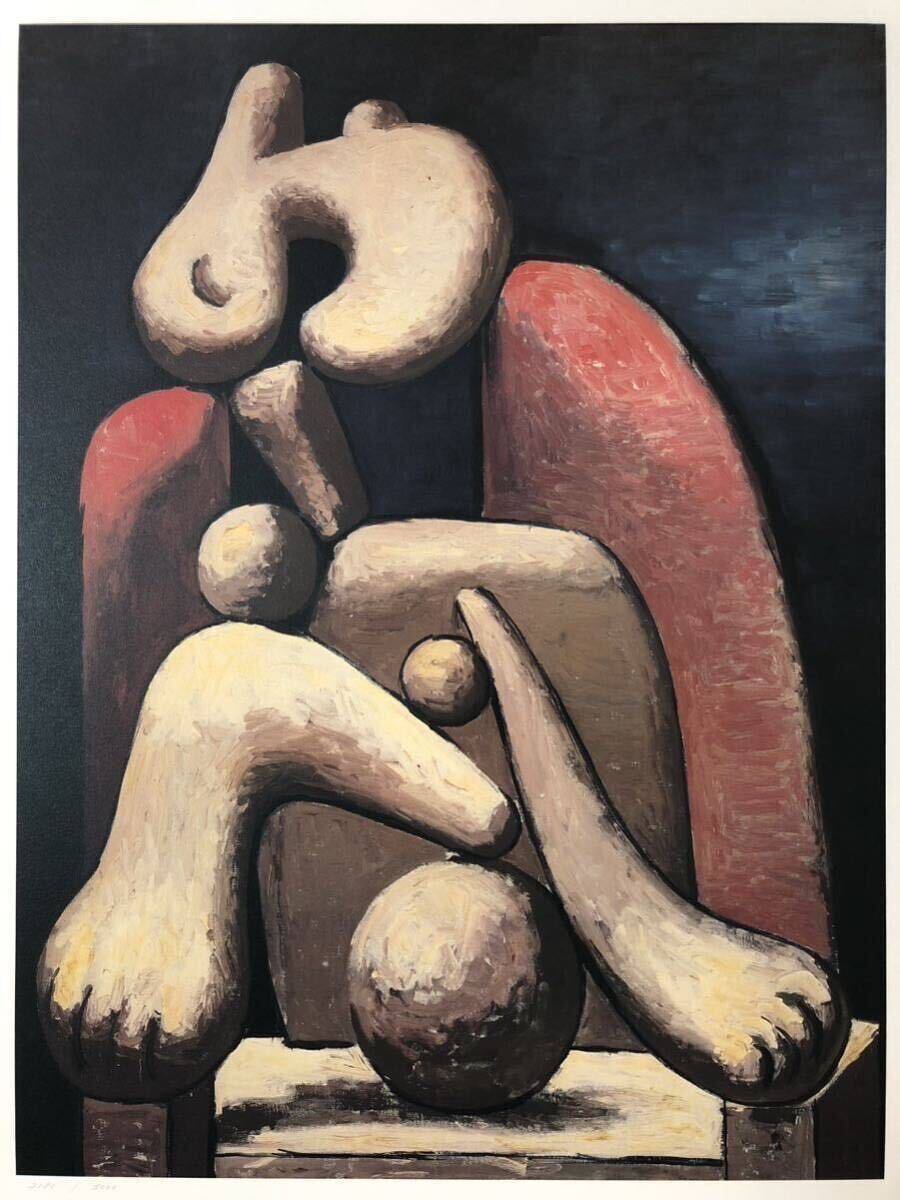 絵画 リトグラフ ピカソ 「ボール遊び」Pablo Picasso アート インテリア オフィス リビング シリアルナンバーの画像1