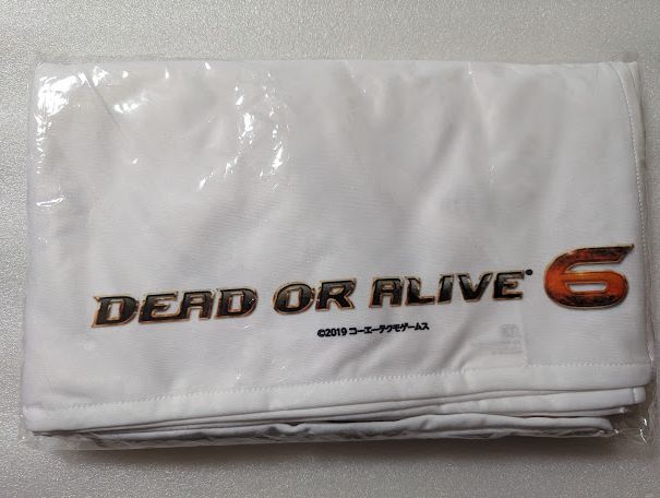 PS4 DEAD OR ALIVE 6 最強パッケージ 同梱特典 かすみ＆あやね 添い寝 シーツ /デッドオアアライブ_画像2