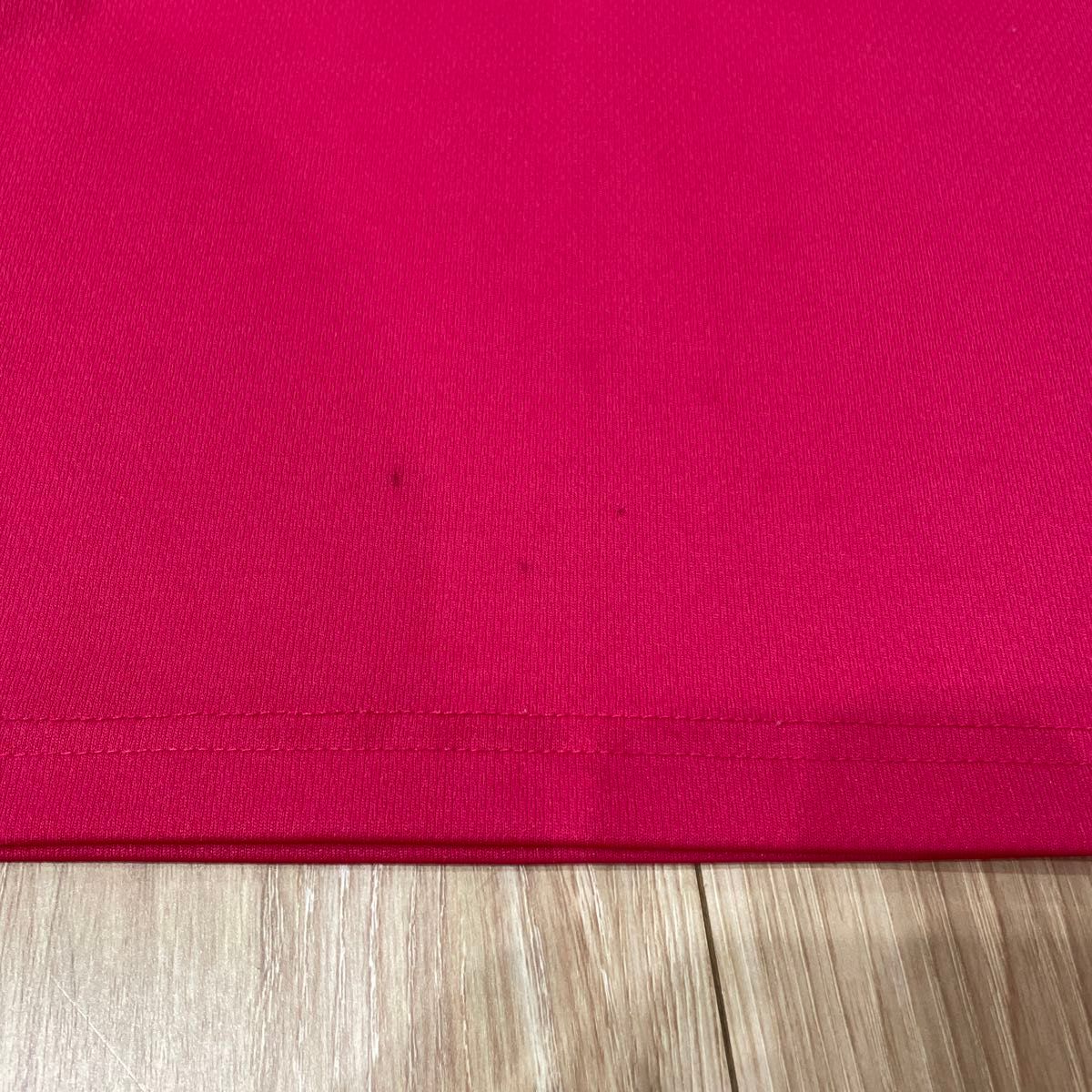 Kaepa 半袖シャツ　濃いピンク色