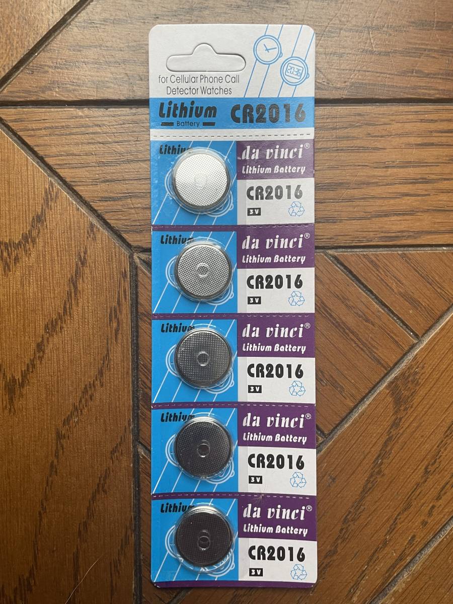  new goods button battery lithium battery CR2016 1 seat 5 piece 3V ( postage the cheapest 63 jpy ~ ) \\148 prompt decision 