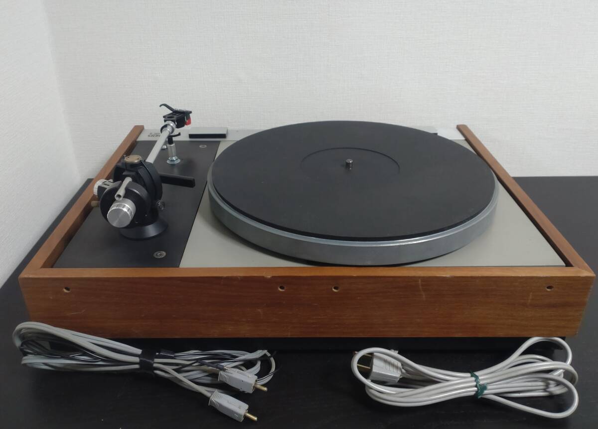 【中古・動作品確認済み】★ THORENS・トーレンス ★ TD-125 MKII ★ ターンテーブル ★ TP-16トーンアーム、ADC カートリッジ、針付きの画像9