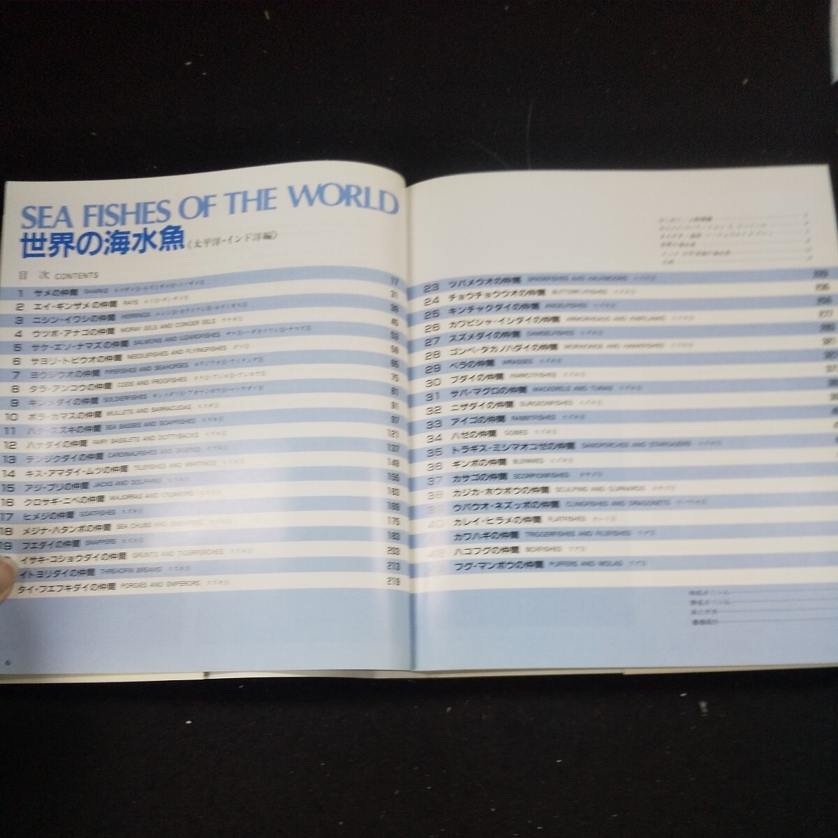 m-503 世界の海水魚 《太平洋・インド洋編》 益田一・ジェラルドRアレン 山と渓谷社 1992年発行 サメ エイ ギンザメ ニシン など※10_画像5