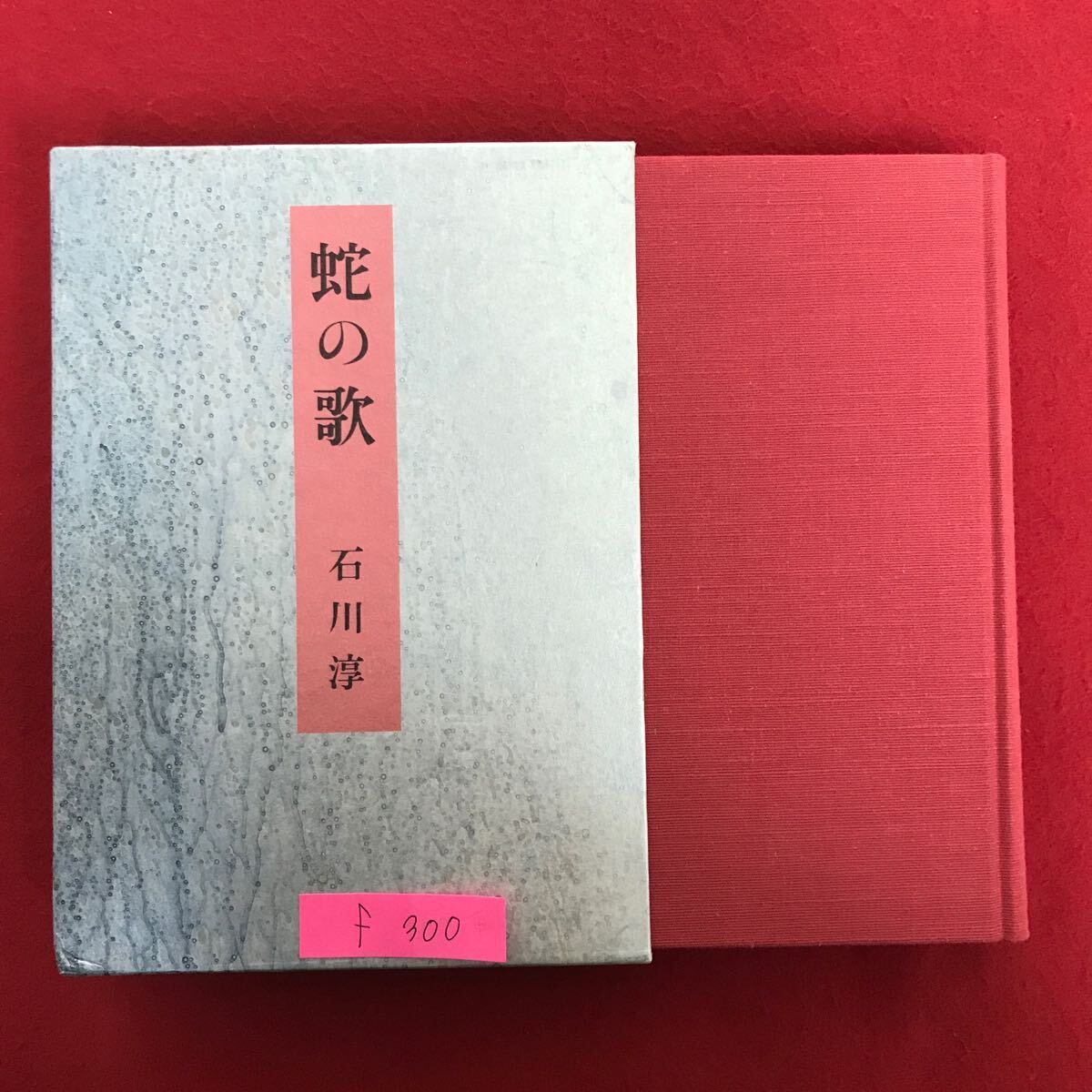 f-300 ※10 / 蛇の歌 1988年4月30日第1刷発行 著者: 石川淳 発行者 堀内末男 読み物 _画像1