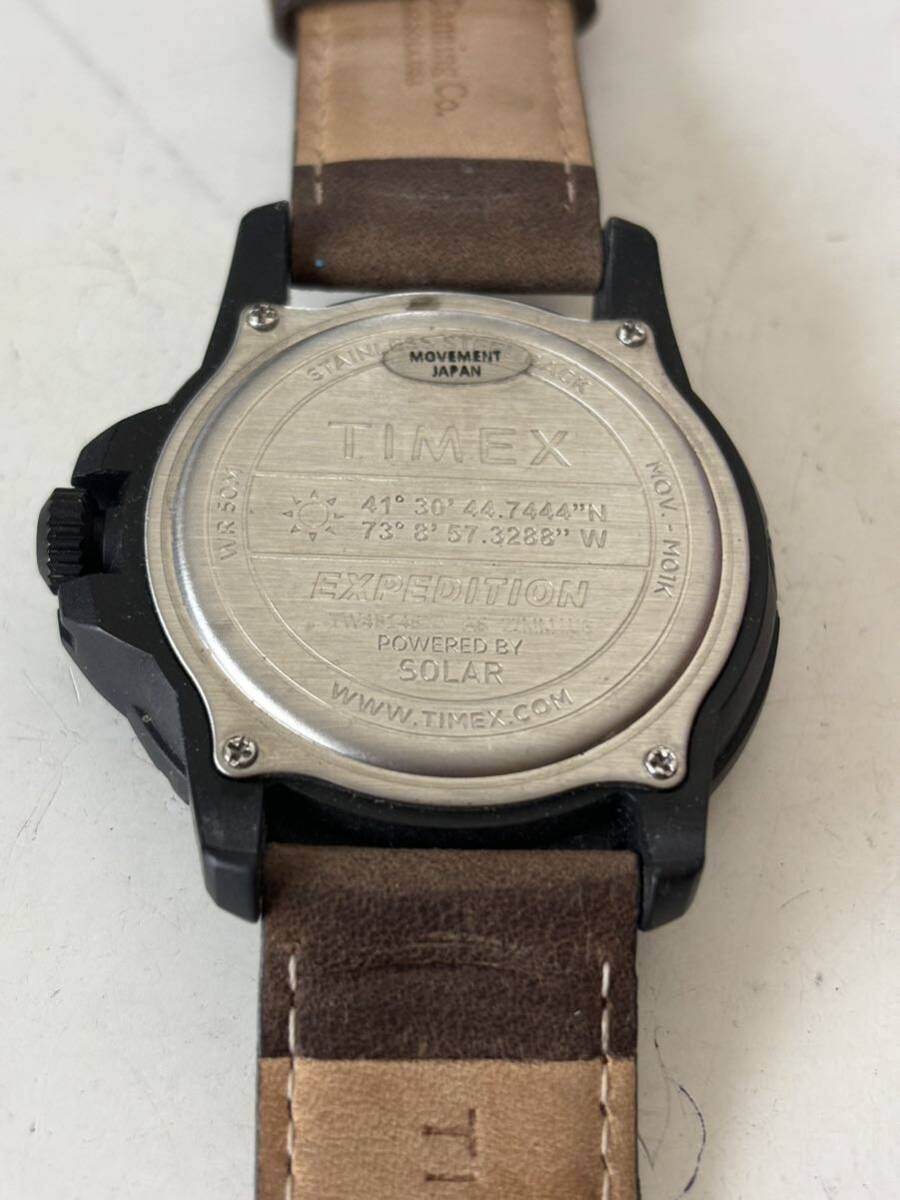 TIMEX☆EXPEDITION☆SOLAR☆腕時計☆タイメックス☆ガラティンソーラー☆北海道☆札幌_画像3