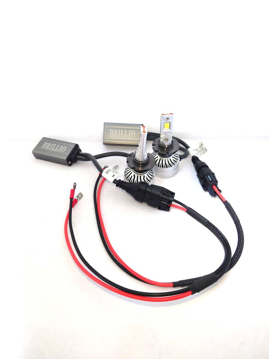 1円から LEDヘッドライトD4S/D4R兼用[D2S/D2R 35W18000ルーメン 6000Kホワイト 車検対応/純正HID交換型 2本セット/1年保証 ハイエース200系の画像9